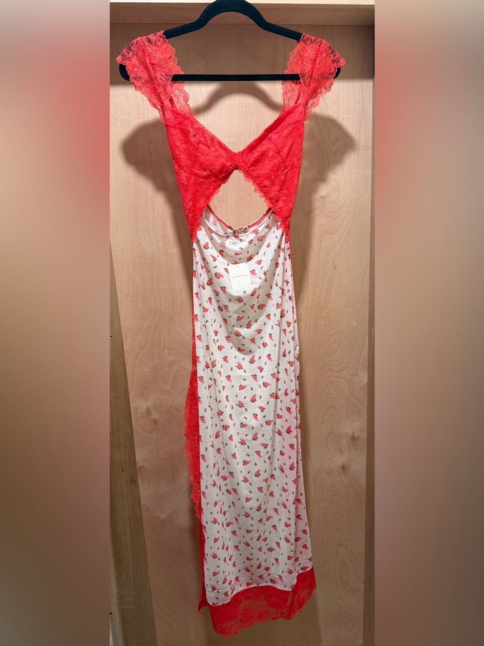 Free People Suddenly Fine Floral Slip Dress XS New - Picture 3 of 6